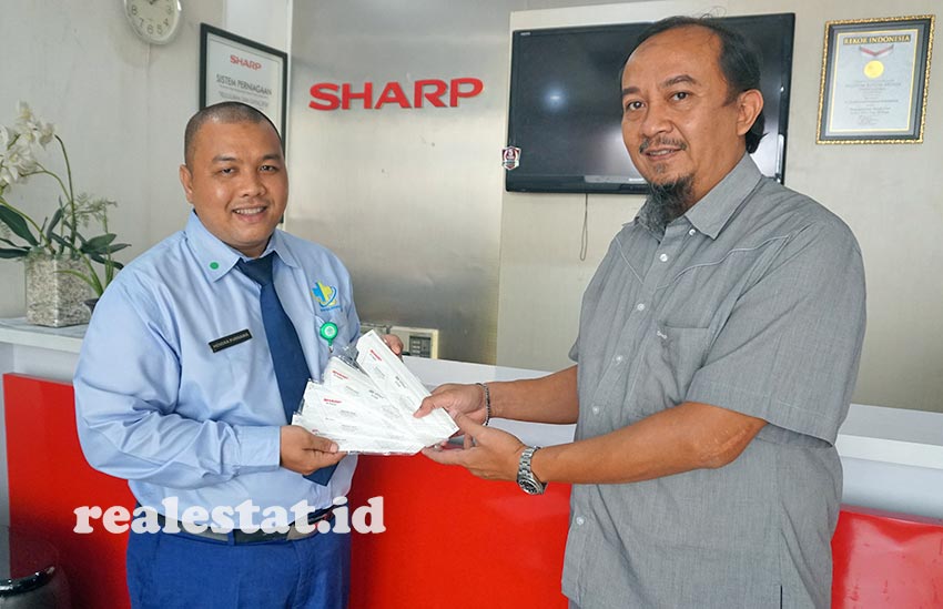 Andry-Adi-Utomo-sharp-indonesia-APD-covid-19-realestat-id-dok Andry-Adi-Utomo-sharp-indonesia-APD-covid-19-realestat-id-dok