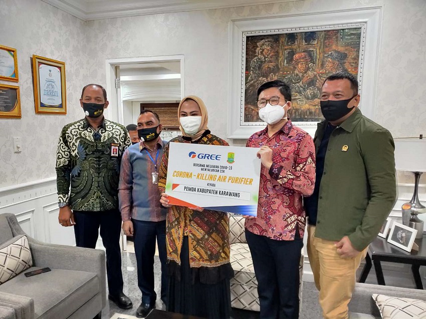 Gree Salurkan CSR Air Purifier-RealEstat.id.jpg Gree Salurkan CSR Air Purifier, Covid-19
