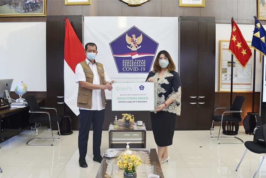 Signify Donasikan Troli UV-C-RealEstat.id-istimewa Signify Donasikan Troli UV-C