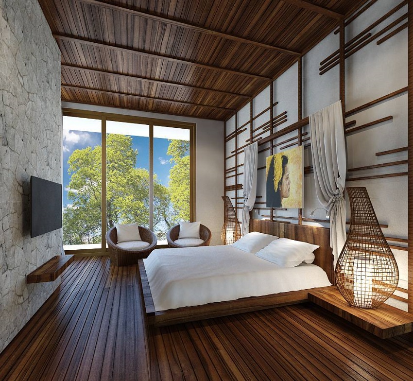 Kamar Tidur Bernuansa Villa-RealEstat.id-istimewa kamar tidur bernuansa villa, inspirasi kamar tidur, dekorasi kamar tidur