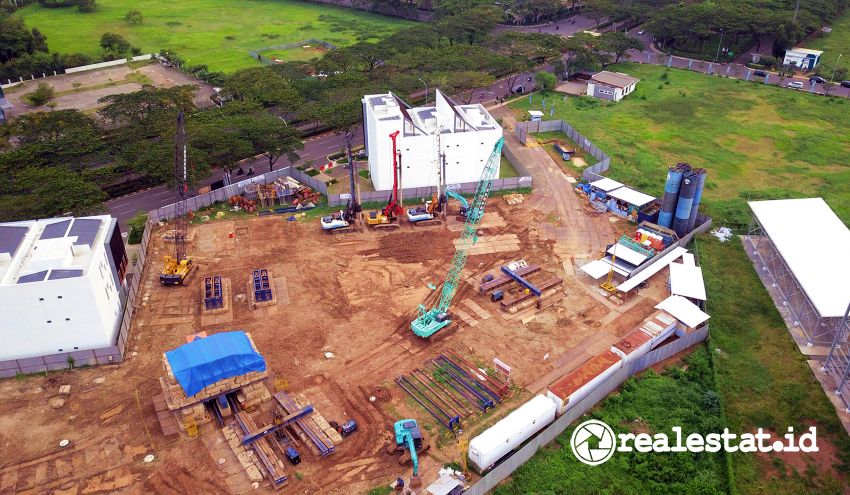 Cleon Park Apartment progres pembangunan Promo Unit Semi Furnished jakarta garden city modernland realestat.id dok Cleon Park Apartment progres pembangunan Promo Unit Semi Furnished jakarta garden city modernland realestat.id dok