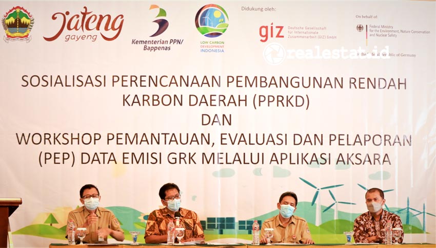 Sosialisasi-dan-Workshop-perencanaan-pembangunan-rendah-karbon-RealEstat.id-istimewa Pembangunan Rendah Karbon (PRK), Bappenas Semarang