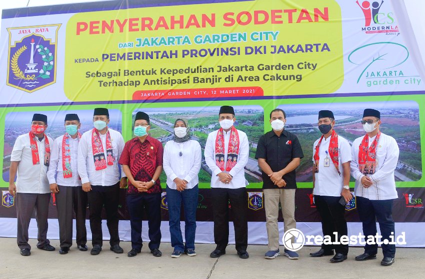 penyerahan sodetan jakarta garden city ke pemprov dki jakarta realestat.id dok penyerahan sodetan jakarta garden city ke pemprov dki jakarta realestat.id dok