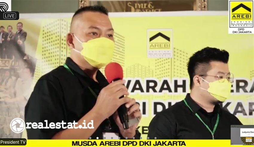 Musda-DPD-AREBI-DKI-Jakarta-RealEstat.id-istimewa Musda DPD AREBI DKI Jakarta, Clement Francis Ketua DPD AREBI DKI Jakarta, broker properti