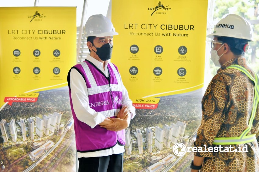 jokowi lrt city cibubur biro pers sektretariat presiden realestat.id dok jokowi lrt city cibubur biro pers sektretariat presiden realestat.id dok