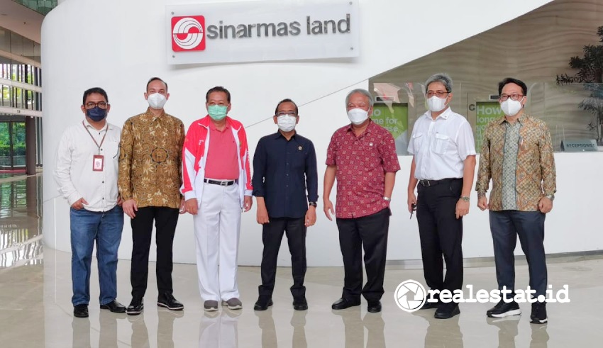 Kunjungan Kerja Mensesneg dan Menteri PUPR BSD City terkait ibu kota negara smart city realestat.id dok Kunjungan Kerja Mensesneg dan Menteri PUPR BSD City terkait ibu kota negara smart city realestat.id dok