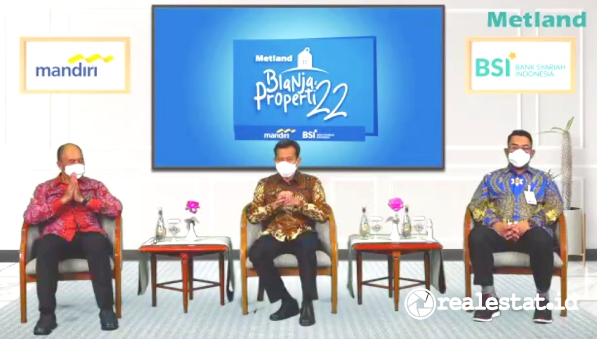 Metland Expo BlanjaProperti'22 bank mandiri BSI realestat.id dok Metland Expo BlanjaProperti'22 bank mandiri BSI realestat.id dok