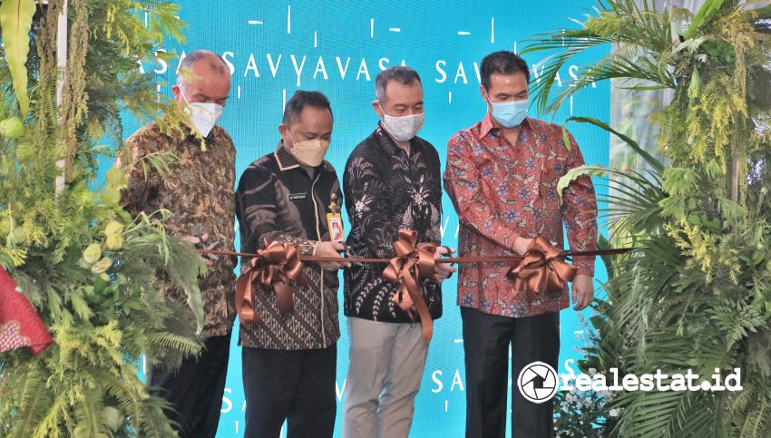 Groundbreaking Konstruksi Peluncuran Penjualan Savyavasa Residences PT Jantra Swarna Dipta realestat.id dok Groundbreaking Konstruksi Peluncuran Penjualan Savyavasa Residences PT Jantra Swarna Dipta realestat.id dok