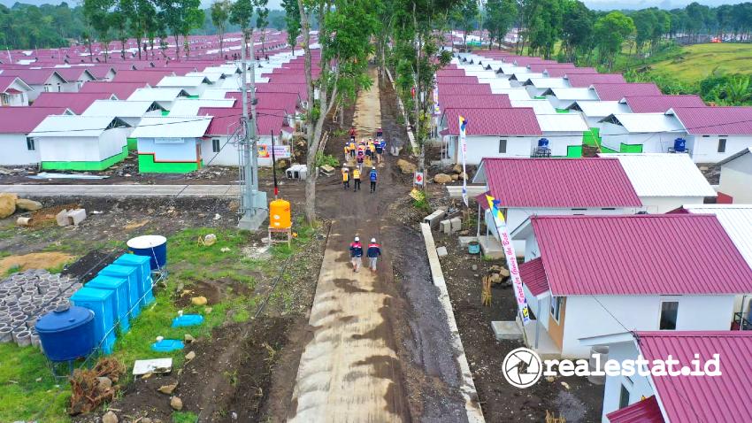Hunian Tetap Huntap Lumajang Masyarakat Korban Erupsi Semeru Kementerian PUPR realestat.id dok Hunian Tetap Huntap Lumajang Masyarakat Korban Erupsi Semeru Kementerian PUPR realestat.id dok
