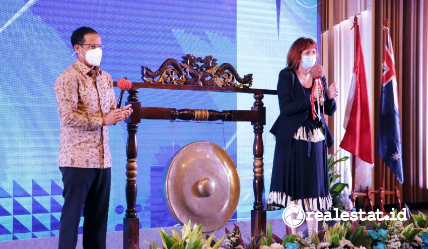 Persemian Monash University Indonesia BSD City Nadiem Makarim realestat.id dok Persemian Monash University Indonesia BSD City Nadiem Makarim realestat.id dok