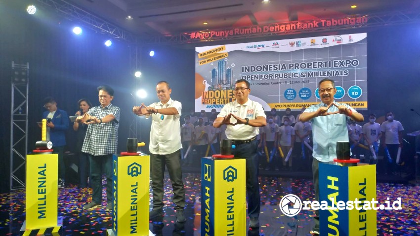 Pembukaan Indonesia Properti Expo IPEX 2022 di JCC realestat.id dok Pembukaan Indonesia Properti Expo IPEX 2022 di JCC realestat.id dok