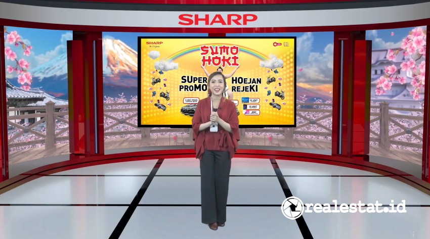 Sharp Indonesia Gelar Pengundian Hadiah Program Belanja ‘Sumo Hoki’ Sharp Gelar Pengundian Program Sharp Lover’s Day- Sumo Hoki realestat.id dok