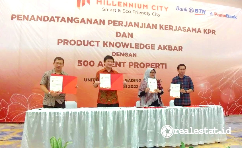 Millennium City Tawarkan Konsep Smart dan Eco Friendly Gandeng Empat Bank Terkemuka dan 500 Agen Properti realestat.id dok Millennium City Tawarkan Konsep Smart dan Eco Friendly Gandeng Empat Bank Terkemuka dan 500 Agen Properti realestat.id dok