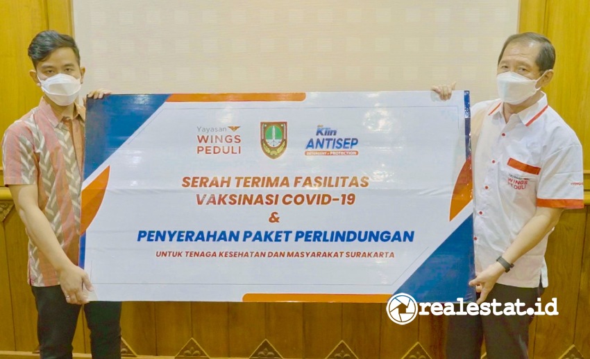 Wings Group Soklin antisep vaksinasi Covid-19 Surakarta realestat.id dok Wings Group Soklin antisep vaksinasi Covid-19 Surakarta realestat.id dok