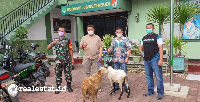 Idul Adha Yayasan Muslim Sinar Mas Land Salurkan Ratusan Hewan Kurban Tanpa Sampah Plastik realestat.id dok Idul Adha Yayasan Muslim Sinar Mas Land Salurkan Ratusan Hewan Kurban Tanpa Sampah Plastik realestat.id dok