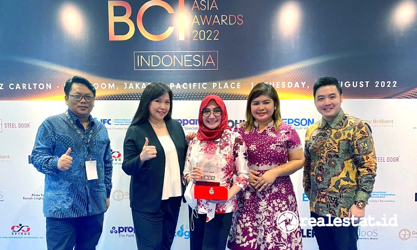 Sinar Mas Land Top 10 Developers BCI Asia Awards 2022 realestat.id dok Sinar Mas Land Top 10 Developers BCI Asia Awards 2022 realestat.id dok