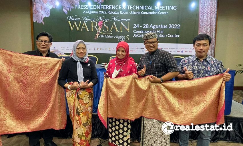 Usung Tema 'Batik Sekar Jagad', Pameran WARISAN 2022 Dihelat realestat.id dok Usung Tema Batik Sekar Jagad Pameran WARISAN 2022 Dihelat realestat.id dok