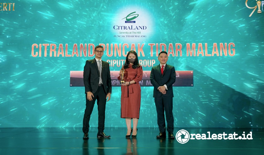 CitraLand Puncak Tidar Penghargaan Properti Indonesia Award 2022 realestat.id dok CitraLand Puncak Tidar Penghargaan Properti Indonesia Award 2022 realestat.id dok