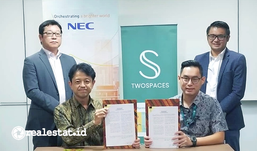 Living Lab Ventures Gandeng TwoSpaces dan NEC, Permudah Aktivitas Sewa Menyewa di BSD City realestat.id dok Living Lab Ventures Gandeng TwoSpaces dan NEC, Permudah Aktivitas Sewa Menyewa di BSD City realestat.id dok