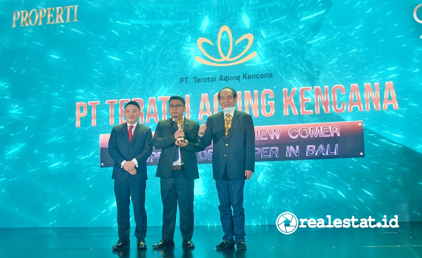 Teratai Group Teratai Agung Kencana Penghargaan Properti Indonesia Award 2022 realestat.id dok Teratai Group Teratai Agung Kencana Penghargaan Properti Indonesia Award 2022 realestat.id dok