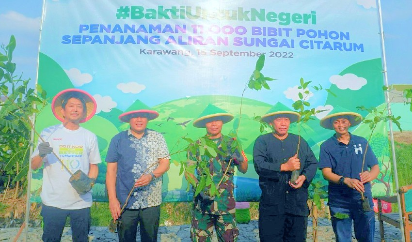 Ulang Tahun Sharp Corporation 110 Tanam 11.000 pohon realestat.id dok Ulang Tahun Sharp Corporation 110 Tanam 11.000 pohon realestat.id dok