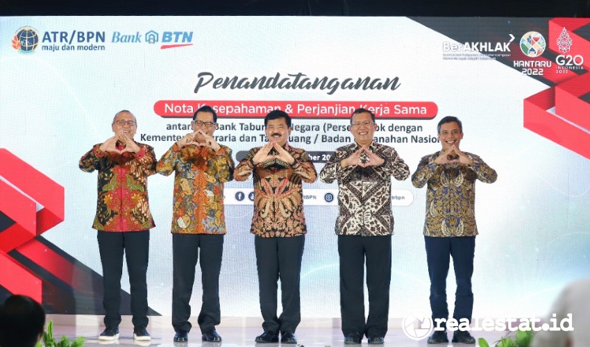 Perjanjian Kerja Sama Nota Kesepahaman Kementerian ATR-BPN Bank BTN realestat.id dok2 Perjanjian Kerja Sama Nota Kesepahaman Kementerian ATR-BPN Bank BTN realestat.id dok2