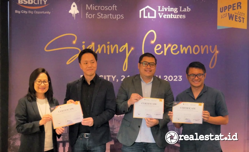 MoU Signing Upper West BSD City Microsoft LLV Sinar Mas Land realestat.id dok MoU Signing Upper West BSD City Microsoft LLV Sinar Mas Land realestat.id dok