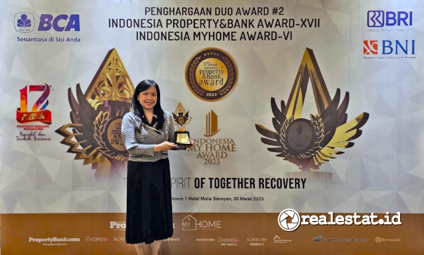 sinar mas land indonesia property & bank award xvii 2023 realestat.id dok sinar mas land indonesia property & bank award xvii 2023 realestat.id dok