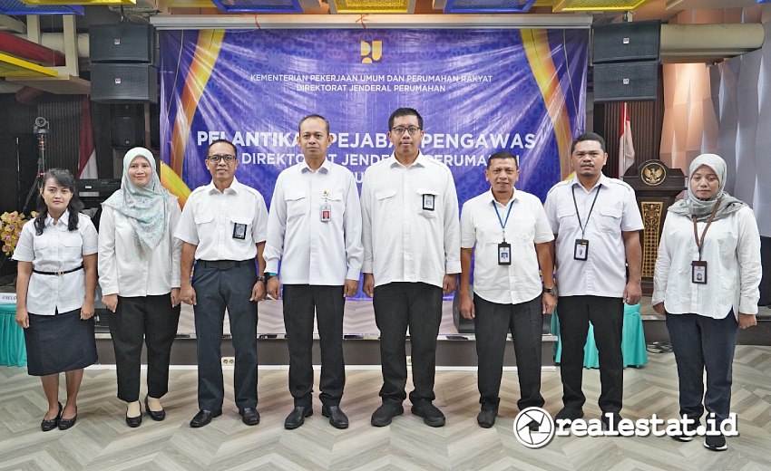 Iwan Suprijanto Lantik Pejabat Pengawas Dirjen Perumahan Kementerian PUPR realestat.id dok Iwan Suprijanto Lantik Pejabat Pengawas Dirjen Perumahan Kementerian PUPR realestat.id dok