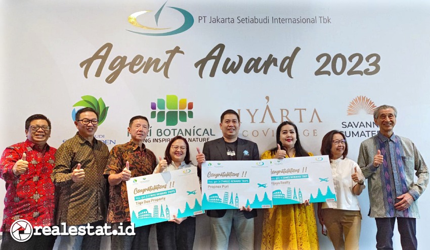 Jakarta Setiabudi Internasional JSI Agent Award 2023 realestat.id dok Jakarta Setiabudi Internasional JSI Agent Award 2023 realestat.id dok