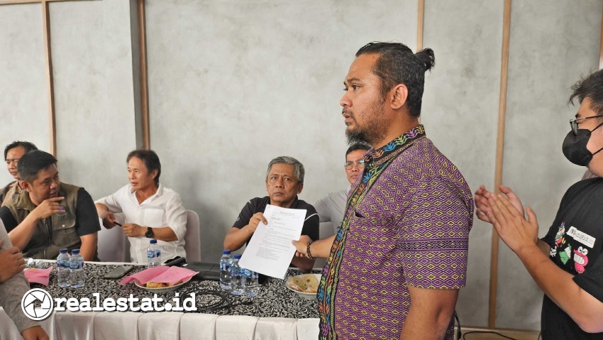 Petisi Warga Springhill Yume Lagoon TPST Suradita Tangerang realestat.id dok Petisi Warga Springhill Yume Lagoon TPST Suradita Tangerang realestat.id dok