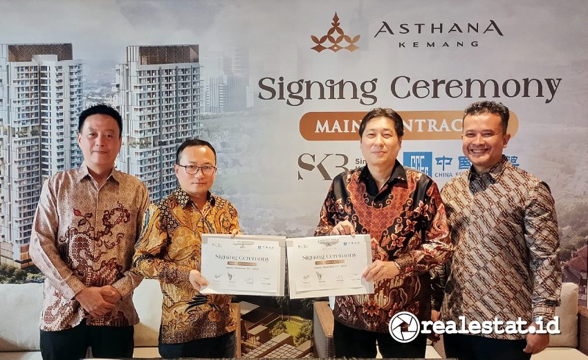 Apartemen Asthana Kemang SKB Sintesis Karya Bersama CSCEC Kontraktor realestat.id dok Apartemen Asthana Kemang SKB Sintesis Karya Bersama CSCEC Kontraktor realestat.id dok