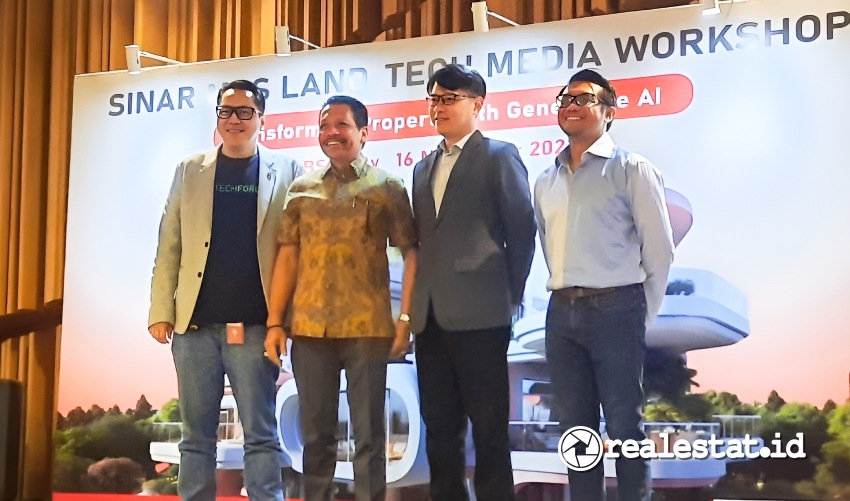Sinar Mas Land Media Workshop Transformasi Digital di Sektor Properti Lewat Implementasi Teknologi AI realestat.id dok Sinar Mas Land Media Workshop Transformasi Digital di Sektor Properti Lewat Implementasi Teknologi AI realestat.id dok