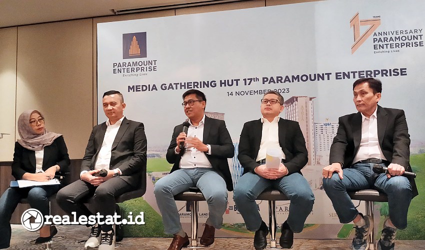 media gathering paramount enterprise international land realestat.id dok media gathering paramount enterprise international land hut 17 tahun realestat.id dok