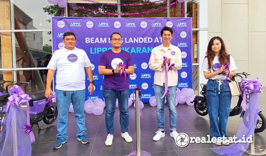 Beam Mobility Hadirkan Layanannya di Lippo Cikarang realestat.id dok Beam Mobility Hadirkan Layanannya di Lippo Cikarang realestat.id dok