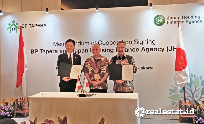 Kerja Sama BP Tapera dengan Japan Housing Finance Agency JHF realestat.id dok Kerja Sama BP Tapera dengan Japan Housing Finance Agency JHF realestat.id dok