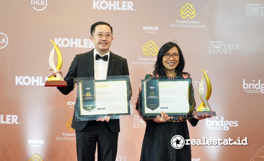 Summarecon Agung PropertyGuru Asia Property Awards 2023 ke-18 Bangkok realestat.id dok Summarecon PropertyGuru Asia Property Awards 2023 realestat.id dok