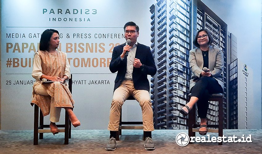 Anthony Prabowo Susilo, President Director dan CEO Paradise Indonesia saat menjelaskan rencana kinerja perusahaan di 2024 Anthony Prabowo Susilo, President Director dan CEO Paradise Indonesia saat menjelaskan rencana kinerja perusahaan di 2024