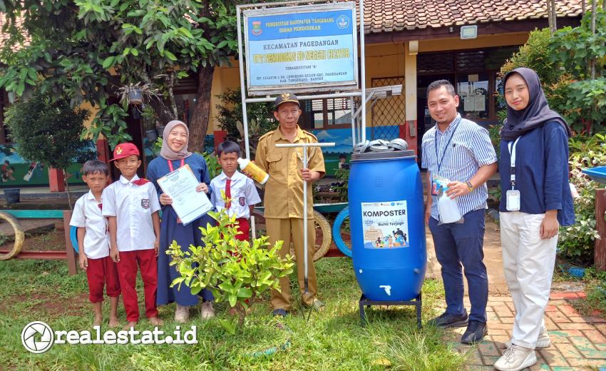 Sinar Mas Land BSDE CSR Bantuan Fasilitas Edukasi Sekolah Tangerang Selatan realestat.id dok Sinar Mas Land BSDE CSR Bantuan Fasilitas Edukasi Sekolah Tangerang Selatan realestat.id dok