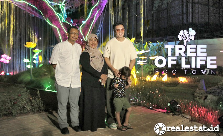 Senopati Boulevard Vasanta Group Eco Town Sawangan Depok Baim Wong realestat.id dok Senopati Boulevard Vasanta Group Eco Town Sawangan Depok Baim Wong realestat.id dok