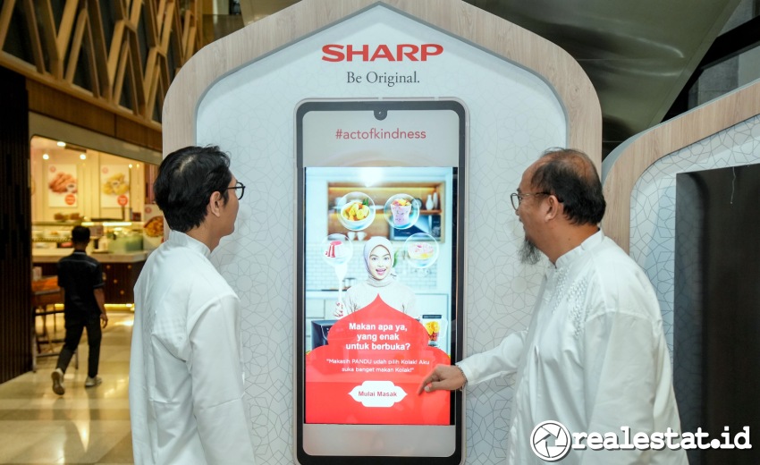 Sharp Indonesia Ajak Masyarakat Bersedekah Lewat 'Food for Good' realestat.id dok Sharp Indonesia Ajak Masyarakat Bersedekah Lewat 'Food for Good' realestat.id dok