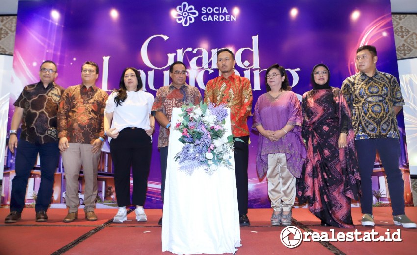 Tahap Pertama Habis Terjual, Socia Garden Karawang Siapkan Tahap Kedua Cluster Tivoli Garden grand launching cluster tivoli socia garden karawang arrayan group realestat.id dok