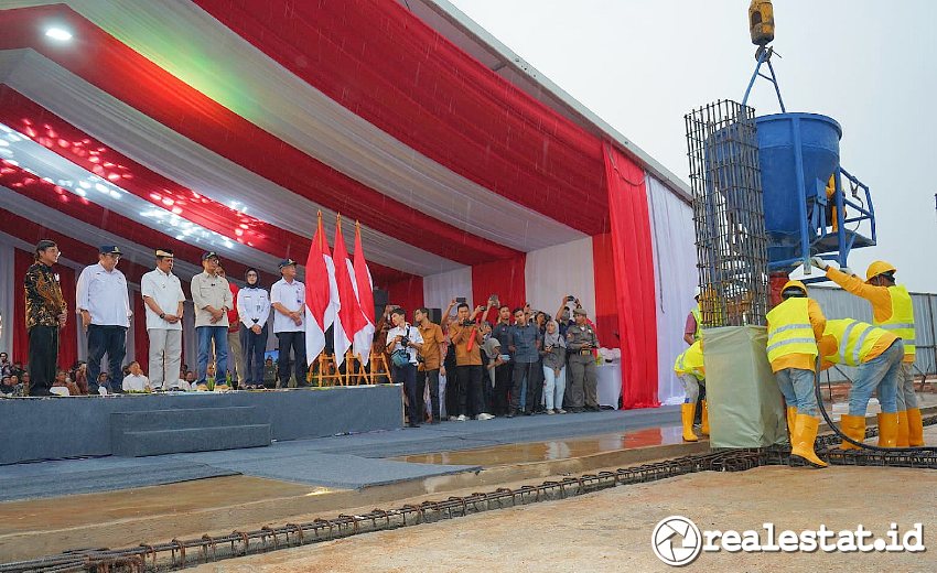 Seremoni Pembangunan Stasiun Baru Jatake di BSD City realestat.id dok Seremoni Pembangunan Stasiun Baru Jatake di BSD City realestat.id dok