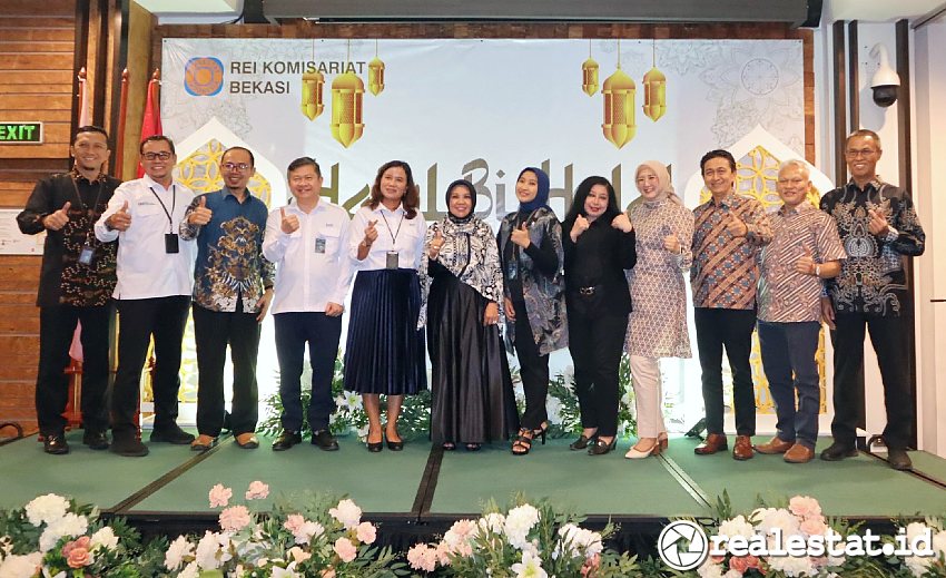 Halalbihalal REI Komisariat Bekasi 2024 Rumah Subsidi realestat.id dok Halalbihalal REI Komisariat Bekasi 2024 Rumah Subsidi realestat.id dok