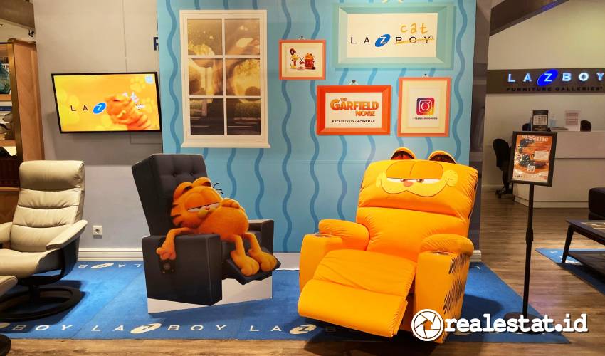 La-Z-Boy Luncurkan Kursi Malas Unik Garfield-RealEstat.id La-Z-Boy Luncurkan Kursi Malas Unik Garfield-RealEstat.id