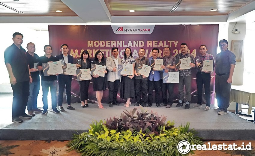 Modernland Realty Marketing Award 2024 Kota Modern Tangerang realestat.id dok Modernland Realty Marketing Award 2024 Kota Modern Tangerang realestat.id dok