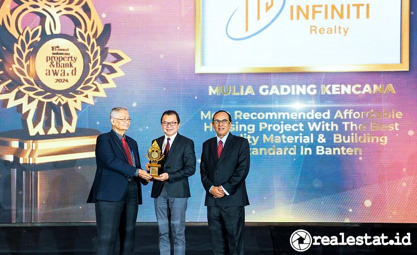 Mulia Gading Kencana Serang Infiniti Realty Duo Award 2024 realestat.id dok Mulia Gading Kencana Serang Infiniti Realty Duo Award 2024 realestat.id dok