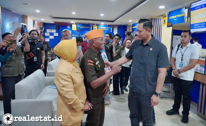 Agus Harimurti Yudhoyono AHY ATR:BPN Program Pelataran Bandung realestat.id dok Agus Harimurti Yudhoyono AHY ATR:BPN Program Pelataran Bandung realestat.id dok