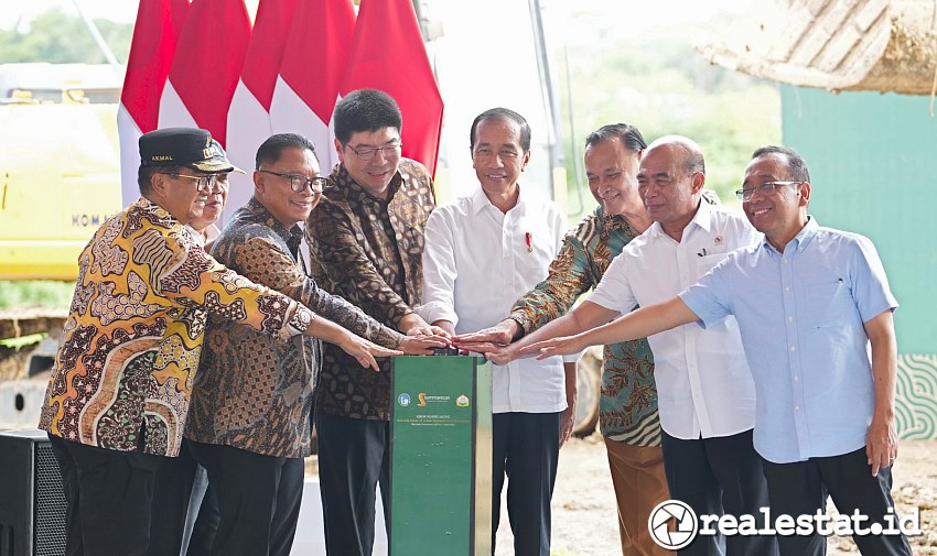Groundbreaking pembangunan Sekolah Islam Al Azhar Summarecon Nusantara di Ibu Kota Nusantara (IKN) realestat.id dok Groundbreaking pembangunan Sekolah Islam Al Azhar Summarecon Nusantara di Ibu Kota Nusantara (IKN) realestat.id dok