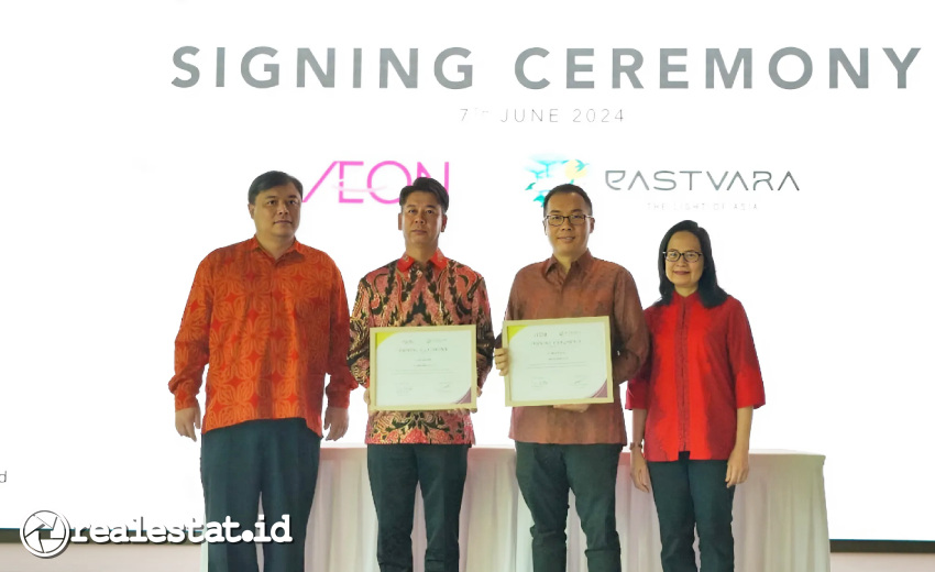 Kerja Sama AEON Indonesia Eastvara Mall BSD City realestat.id dok Kerja Sama AEON Indonesia Eastvara Mall BSD City realestat.id dok